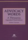 Advocacy Words, a Thesaurus cover