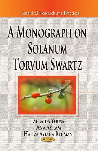 Monograph on Solanum Torvum Swartz cover