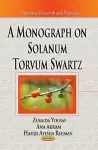 Monograph on Solanum Torvum Swartz cover