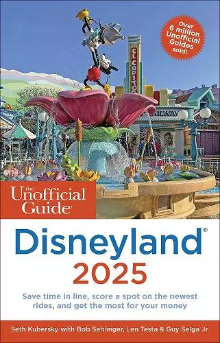 The Unofficial Guide to Disneyland 2025 cover