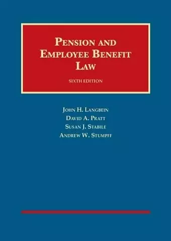 Pension and Employee Benefit Law cover