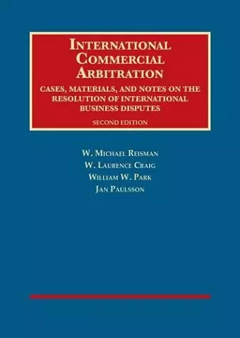 International Commercial Arbitration cover