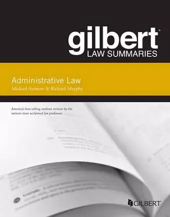 Gilbert Law Summary on Administrative Law cover