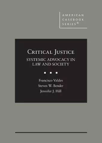 Critical Justice cover