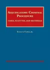 Adjudicatory Criminal Procedure cover