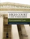 High Court Case Summaries, Environmental Law (Keyed to Percival) cover