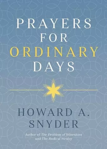 Prayers for Ordinary Days cover