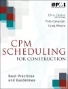 CPM Scheduling for Construction cover