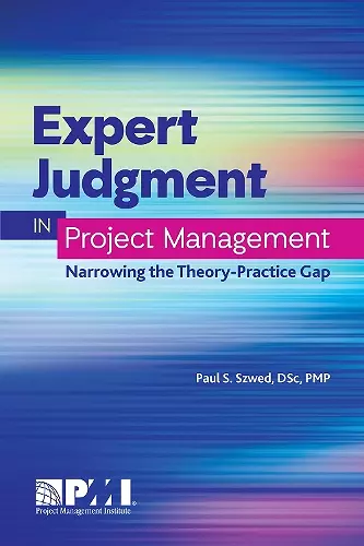 Expert Judgment in Project Management cover