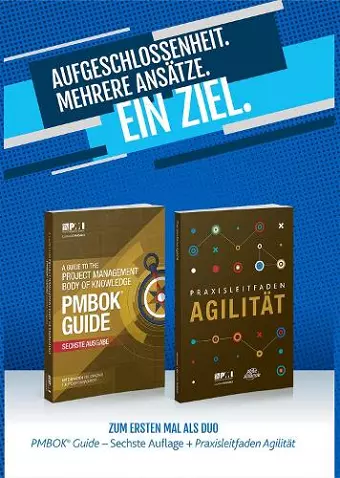 A guide to the Project Management Body of Knowledge (PMBOK guide) & Agile praxis - ein leitfaden (German edition of A guide to the Project Management Body of Knowledge (PMBOK guide) & Agile practice guide bundle) cover