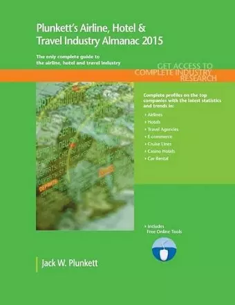 Plunkett's Airline, Hotel & Travel Industry Almanac 2015 cover