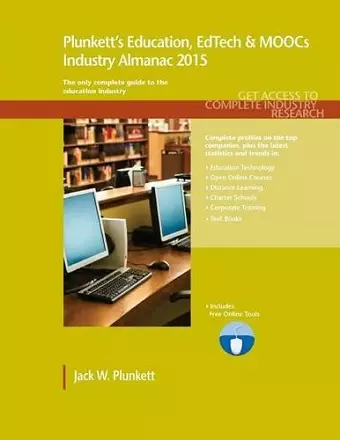 Plunkett's Education, EdTech & MOOCs Industry Almanac 2015 cover