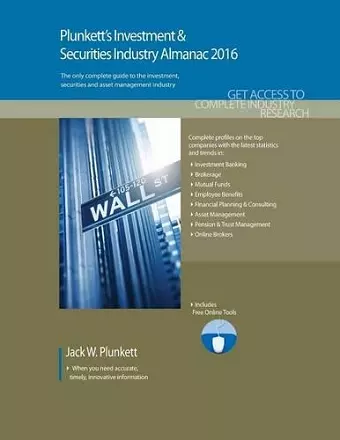 Plunkett's Investment & Securities Industry Almanac 2016 cover