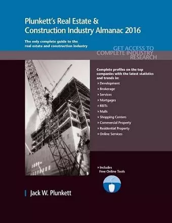 Plunkett's Real Estate & Construction Industry Almanac 2016 cover