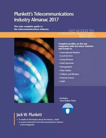 Plunkett's Telecommunications Industry Almanac 2017 cover