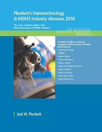 Plunkett's Nanotechnology & MEMS Industry Almanac 2017 cover