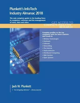Plunkett's InfoTech Industry Almanac 2018 cover