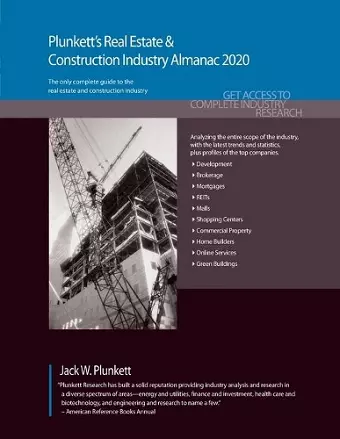 Plunkett's Real Estate & Construction Industry Almanac 2020 cover
