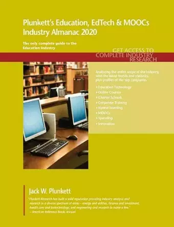 Plunkett's Education, EdTech & MOOCs Industry Almanac 2020 cover