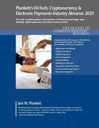 Plunkett's FinTech, Cryptocurrency & Electronic Payments Industry Almanac 2023 cover