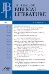 Journal of Biblical Literature 133.2, 2014 cover