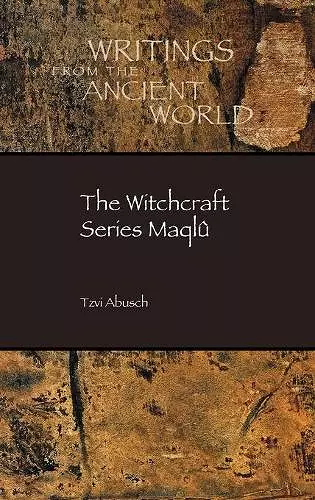 The Witchcraft Series Maqlû cover