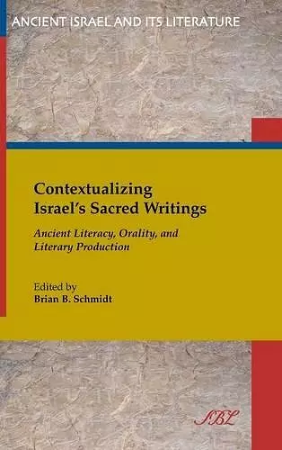 Contextualizing Israel's Sacred Writings cover