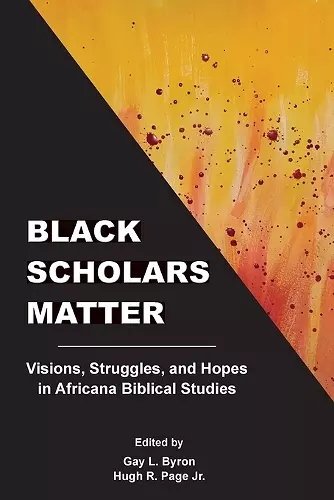 Black Scholars Matter cover