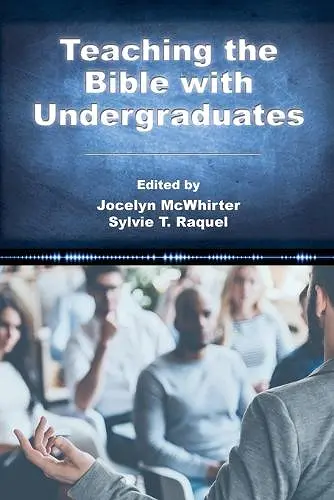 Teaching the Bible with Undergraduates cover