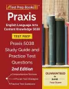 Praxis English Language Arts Content Knowledge 5038 Test Prep cover