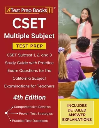 CSET Multiple Subject Test Prep cover