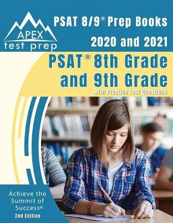 PSAT 8/9 Prep Books 2020 and 2021 cover