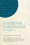 Faulkner and Formalism cover