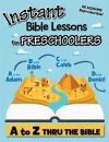 Instant Bible Lessons for Preschoolers cover