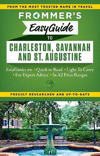 Frommer's EasyGuide to Charleston, Savannah and St. Augustine cover