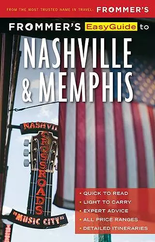 Frommer's EasyGuide to Nashville and Memphis cover