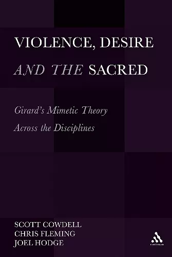 Violence, Desire, and the Sacred, Volume 1 cover