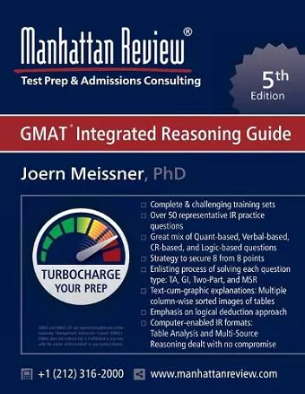 Manhattan Review GMAT Integrated Reasoning Guide cover