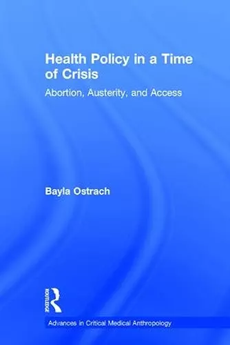 Health Policy in a Time of Crisis cover