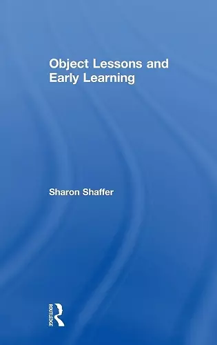 Object Lessons and Early Learning cover