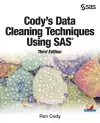 Cody's Data Cleaning Techniques Using SAS, Third Edition cover