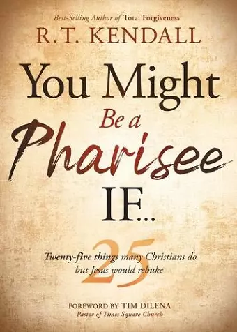 You Might Be a Pharisee If... cover