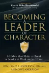 Becoming a Leader of Character cover