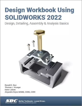Design Workbook Using SOLIDWORKS 2022 cover