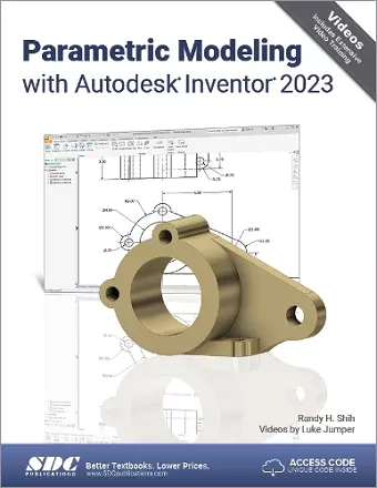 Parametric Modeling with Autodesk Inventor 2023 cover