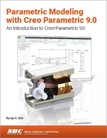 Parametric Modeling with Creo Parametric 9.0 cover