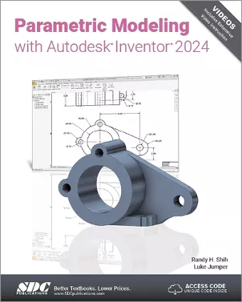 Parametric Modeling with Autodesk Inventor 2024 cover