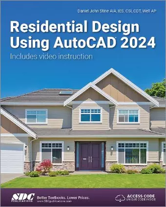 Residential Design Using AutoCAD 2024 cover