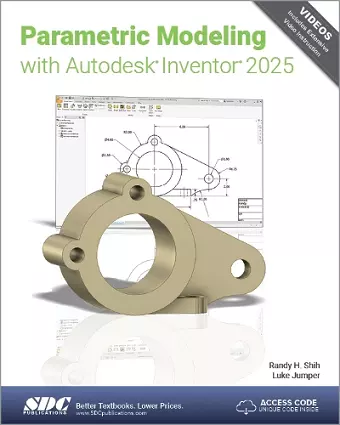 Parametric Modeling with Autodesk Inventor 2025 cover