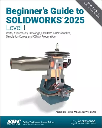 Beginner's Guide to SOLIDWORKS 2025 - Level I cover